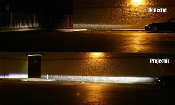 Projector Versus Reflector Headlights -  Motors Blog